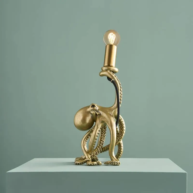 Lampe de table Baby Otto Octopus Or