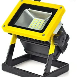 Преносим акумулаторен LED прожектор 100w