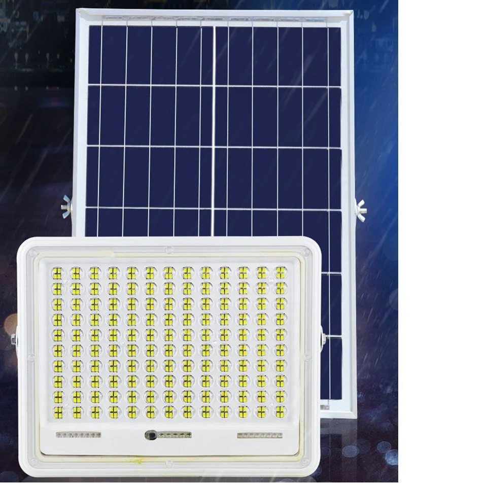 LED прожектор със соларен панел 100W | EcoLumen