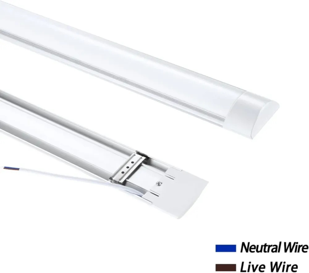 Комплект LED тръбни лампи - 4 бр., 120 см, 40W енергоспестяващо осветление