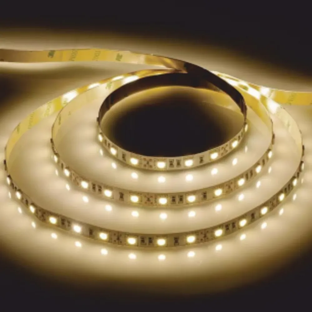 LED ЛЕНТА 12V 4.8W/M 3000K IP20 8ММ