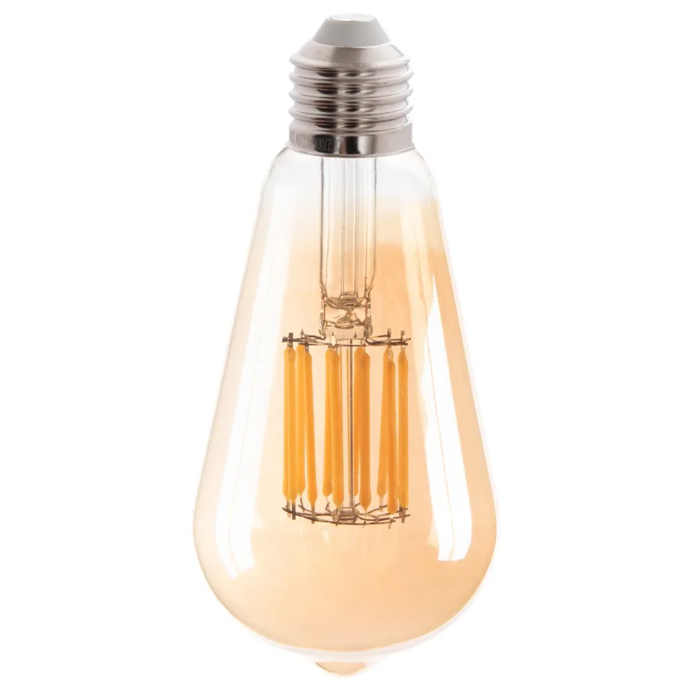 Led крушка златист цвят 12W E27 2700K