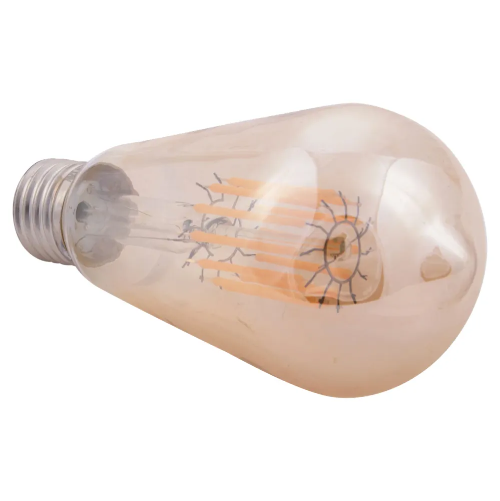 Led крушка златист цвят 12W E27 2700K