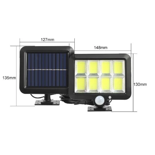 Соларна LED лампа 160° бяла светлина | VoltSun 2