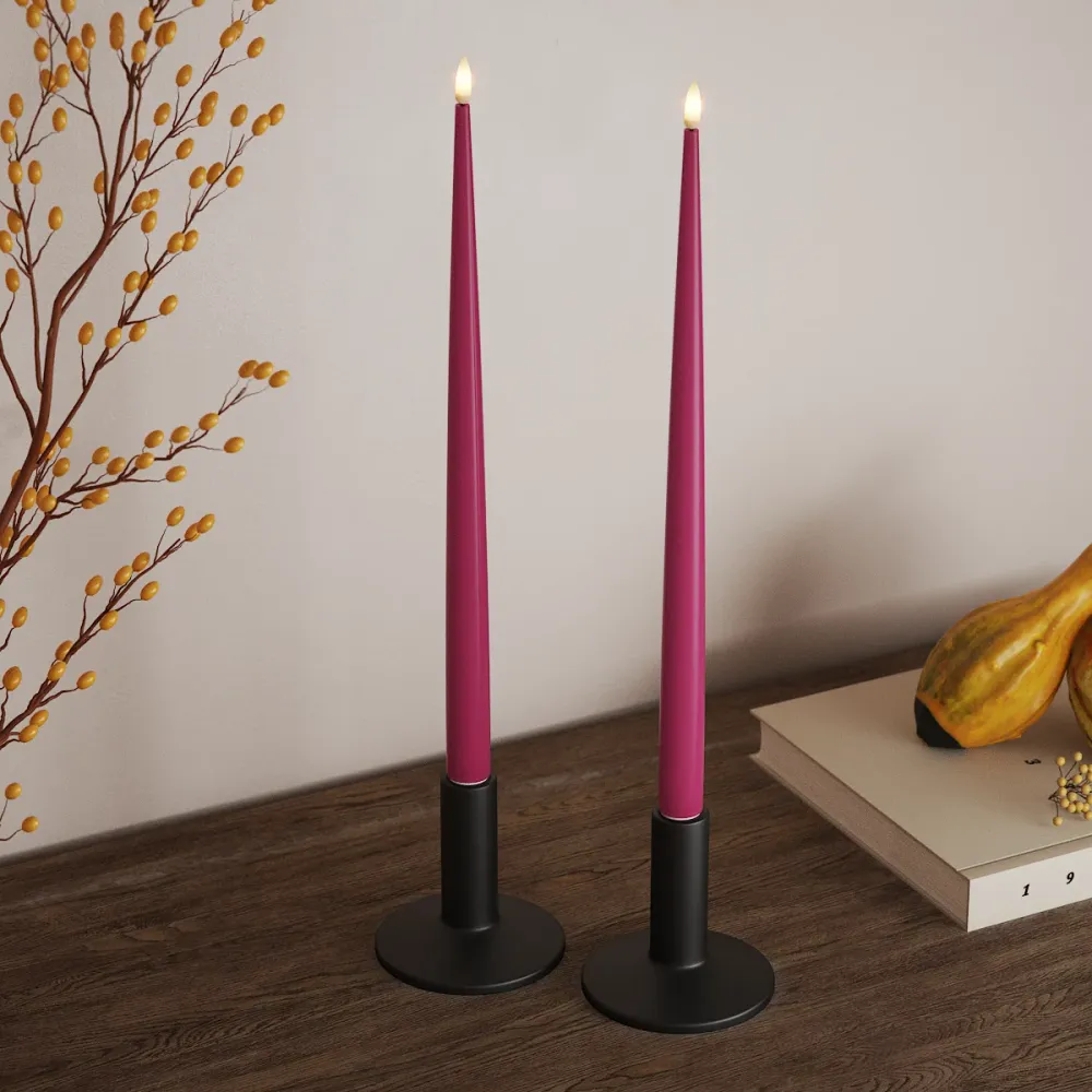 LED светлина за зареждане с липса, 2 бр. (38 cm) Магента