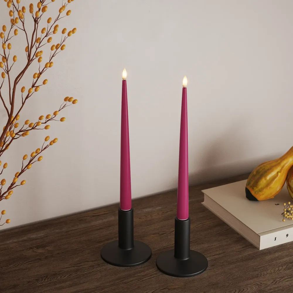LED светлина за зареждане с липса, 2 бр. (28 cm) Магента