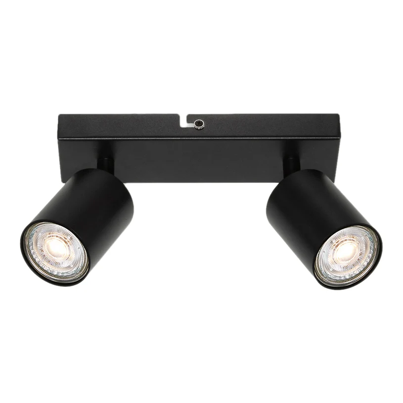 LED СПОТ 2XGU10 ЧЕРЕН OSRAM ELEMENTAL