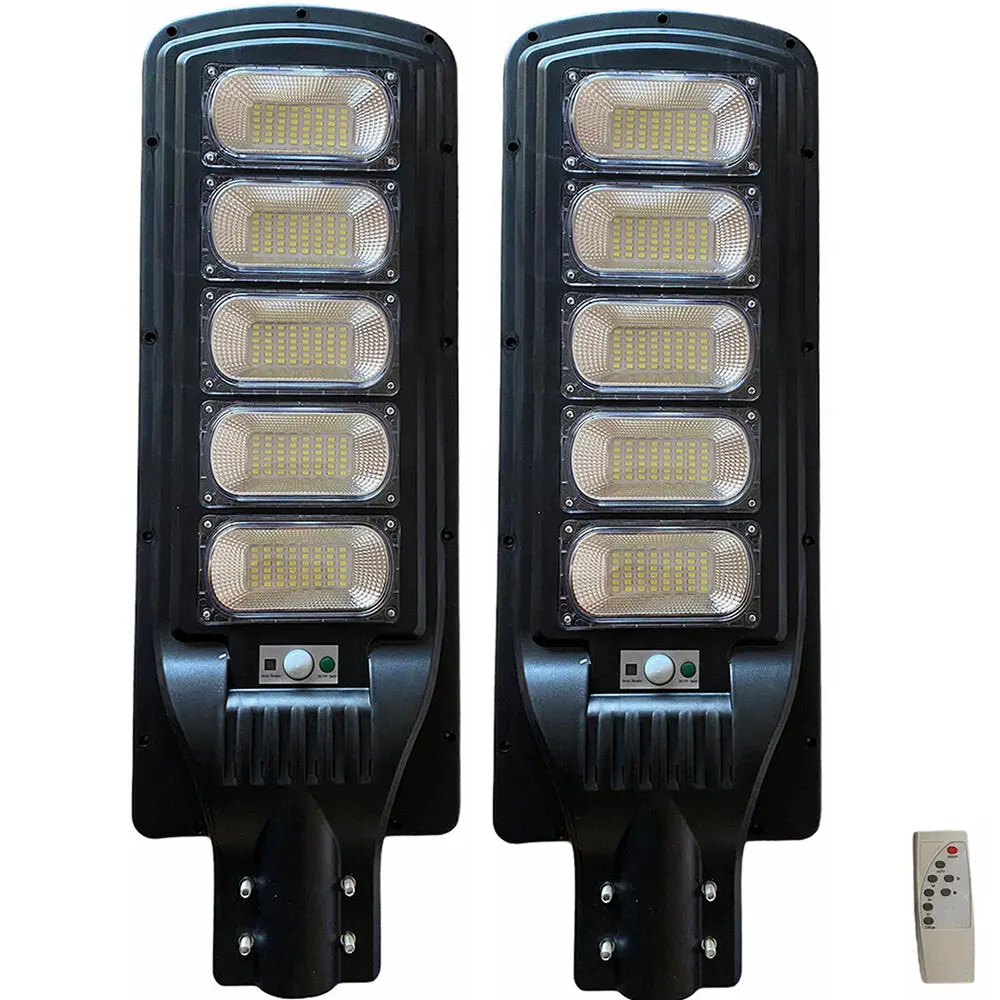 2бр. LED СОЛАРНА ЛАМПА водоустойчива 500W JMK