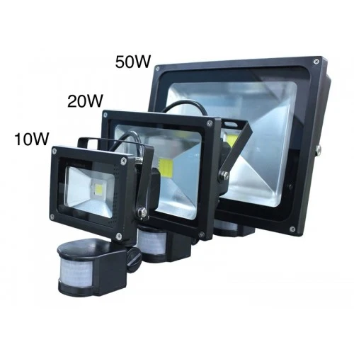 LED Прожектор с датчик за движение - сензор 50W