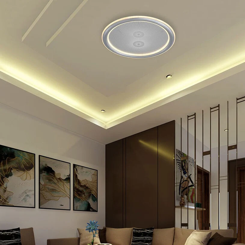 LED ПЛАФОН 50W ДИСТАНЦИОННО УПРАВЛЕНИЕ СИВ 84031 V-TAC