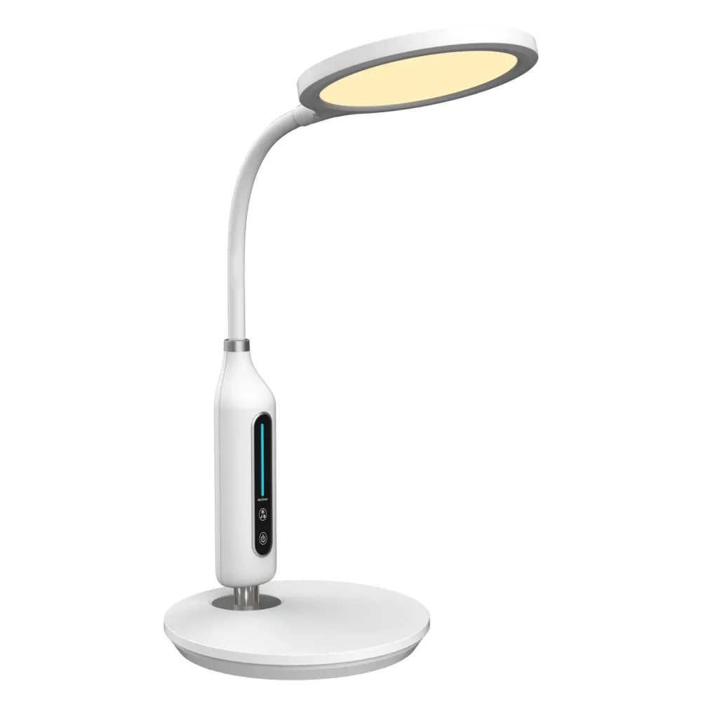 Led настолна лампа Блайн бял цвят