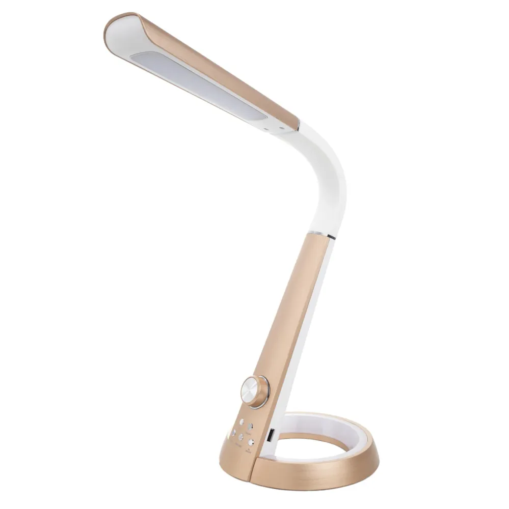 Led настолна лампа BLAIN златис-бял цвят 34.3x18.3x42.5см