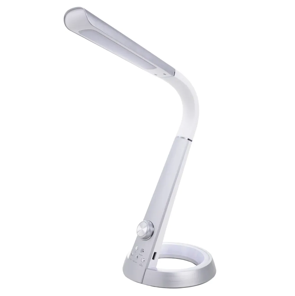 Led настолна лампа BLAIN сребрист цвят 34.3x18.3x42.5см
