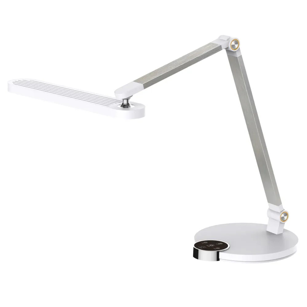 Led настолна лампа BLAIN бял-сив цвят 51.8x40см