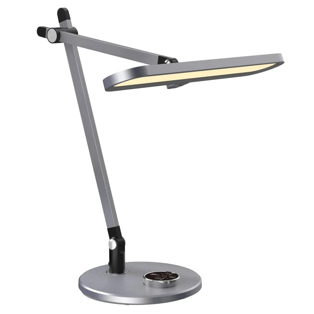 Led настолна лампа BLAIN сив цвят 57.5x53см