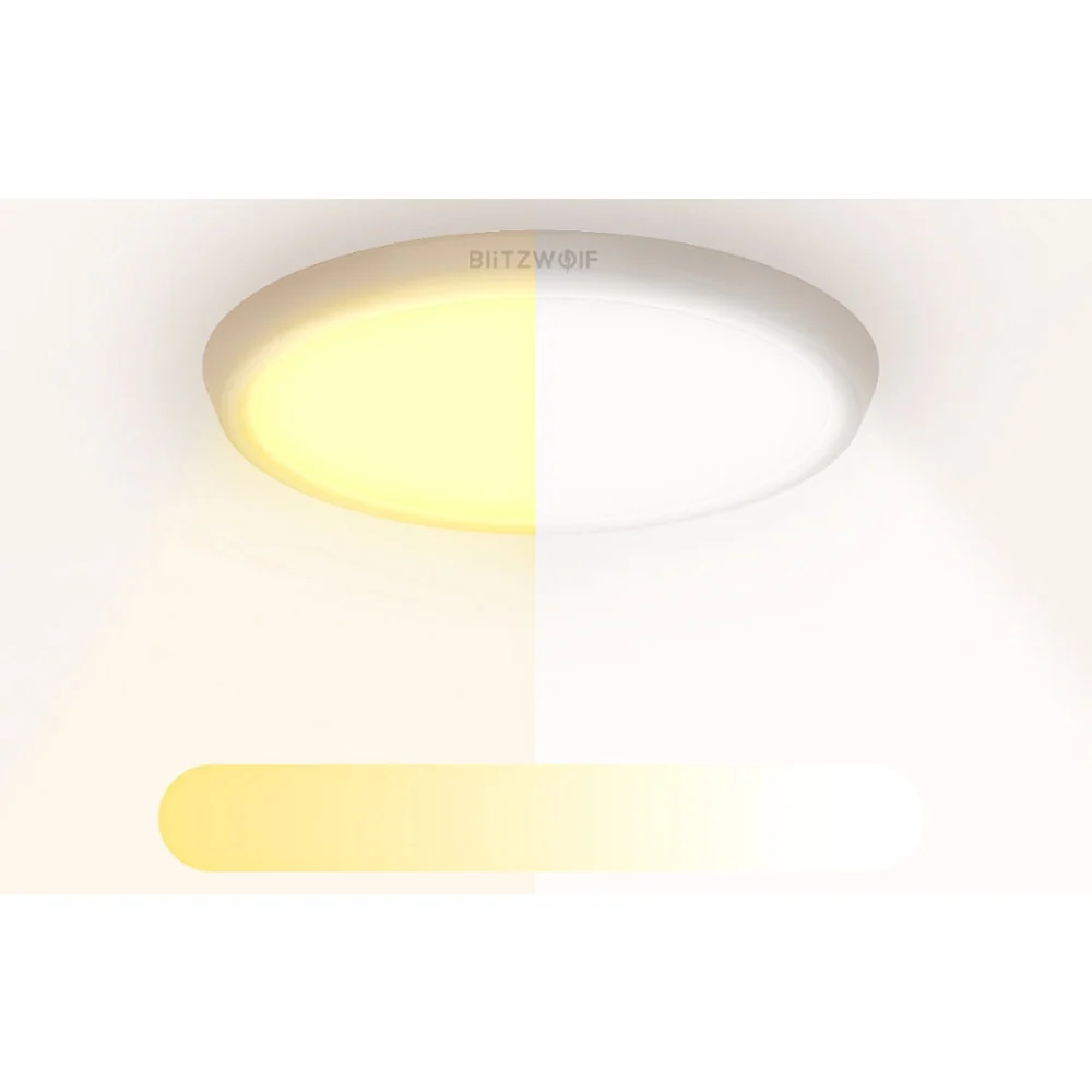 LED интелигентен плафон BlitzWolf BW-CLT1, за таван, 2 режима