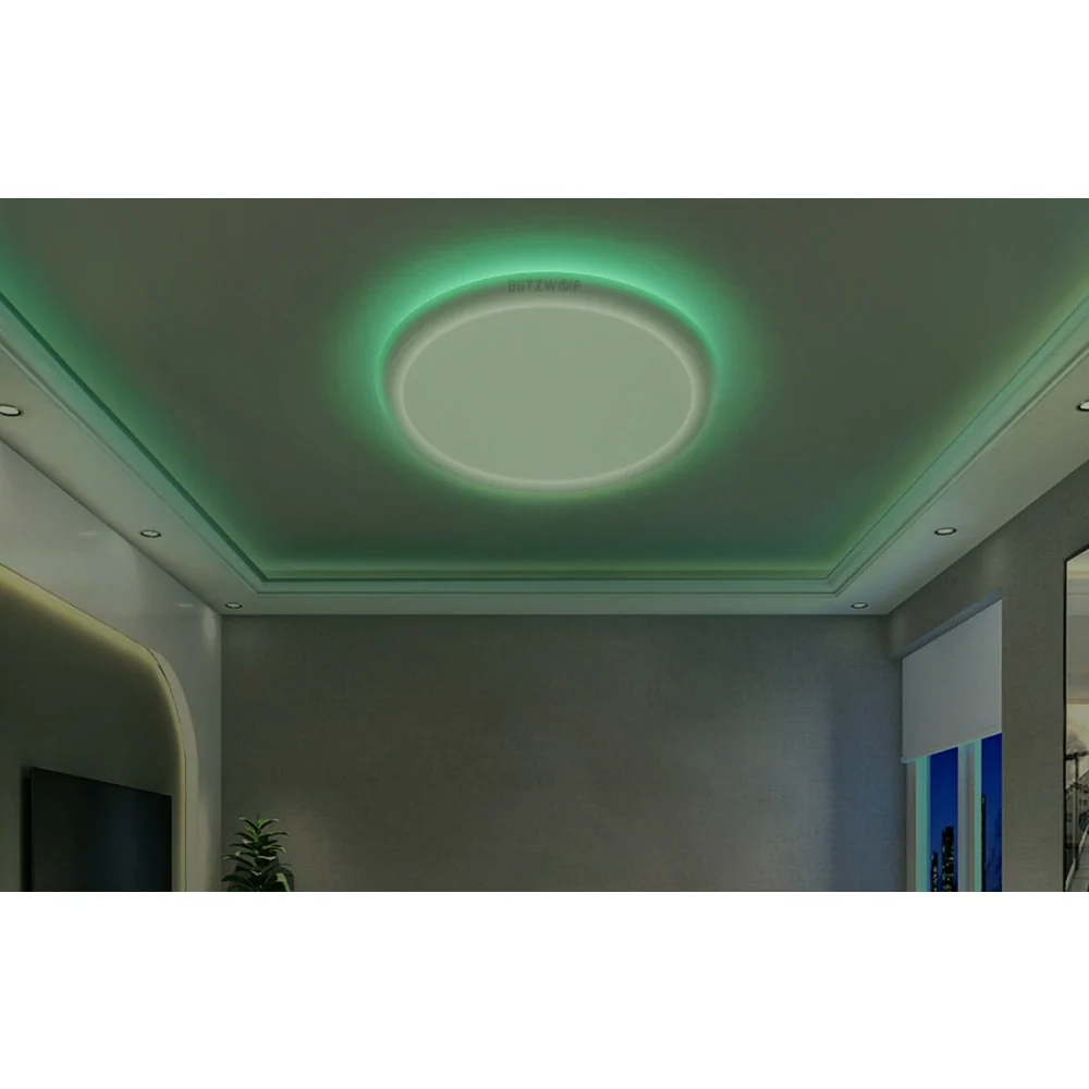 LED интелигентен плафон BlitzWolf BW-CLT1, за таван, 2 режима