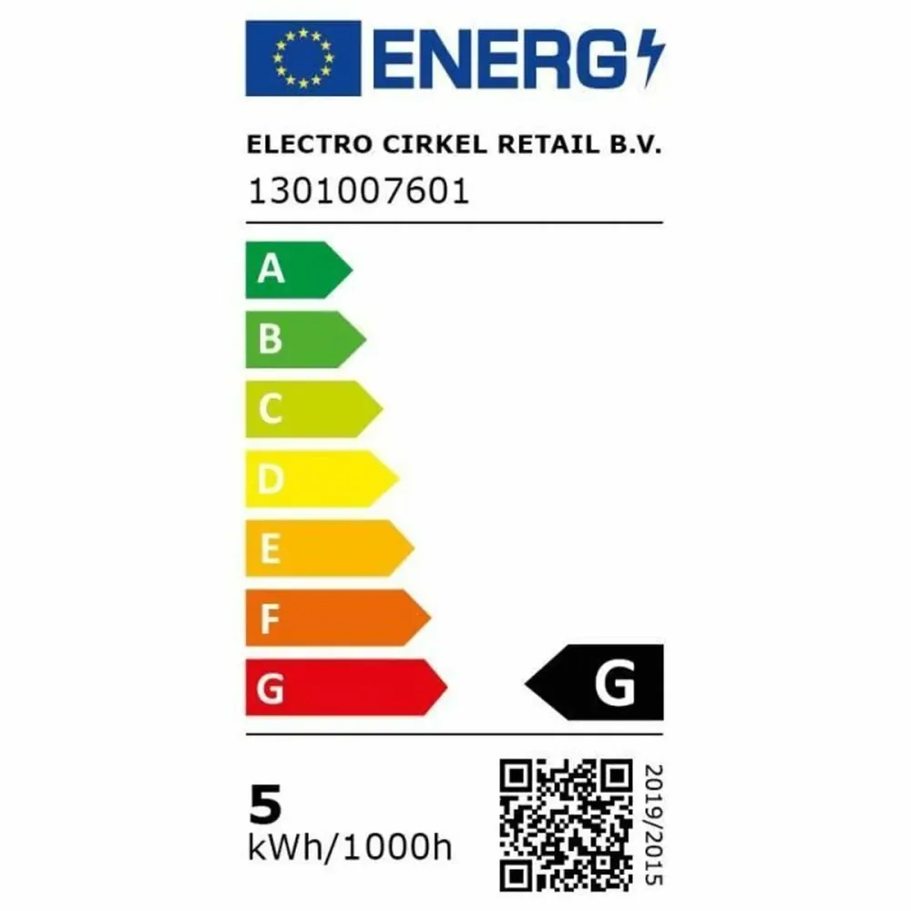 LED крушка Calex Бял G 4,9 W (2700 K)