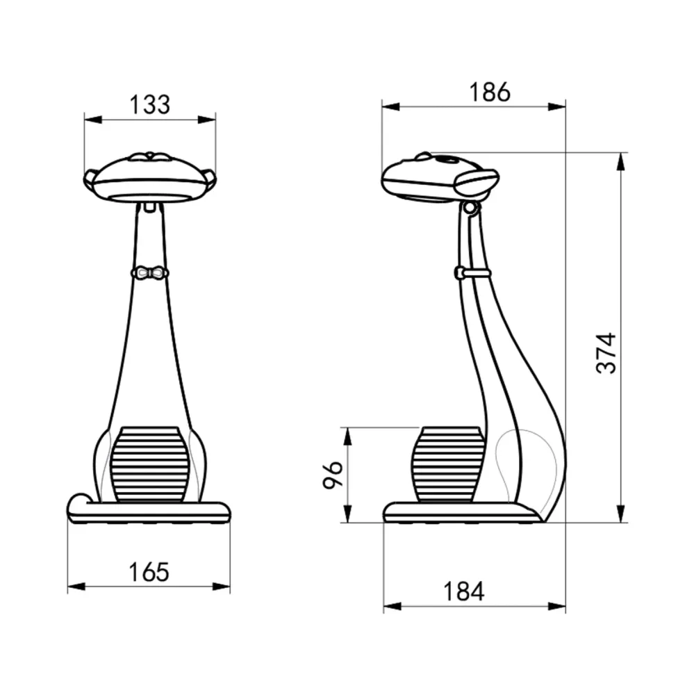 Led настолна лампа CAT бял цвят