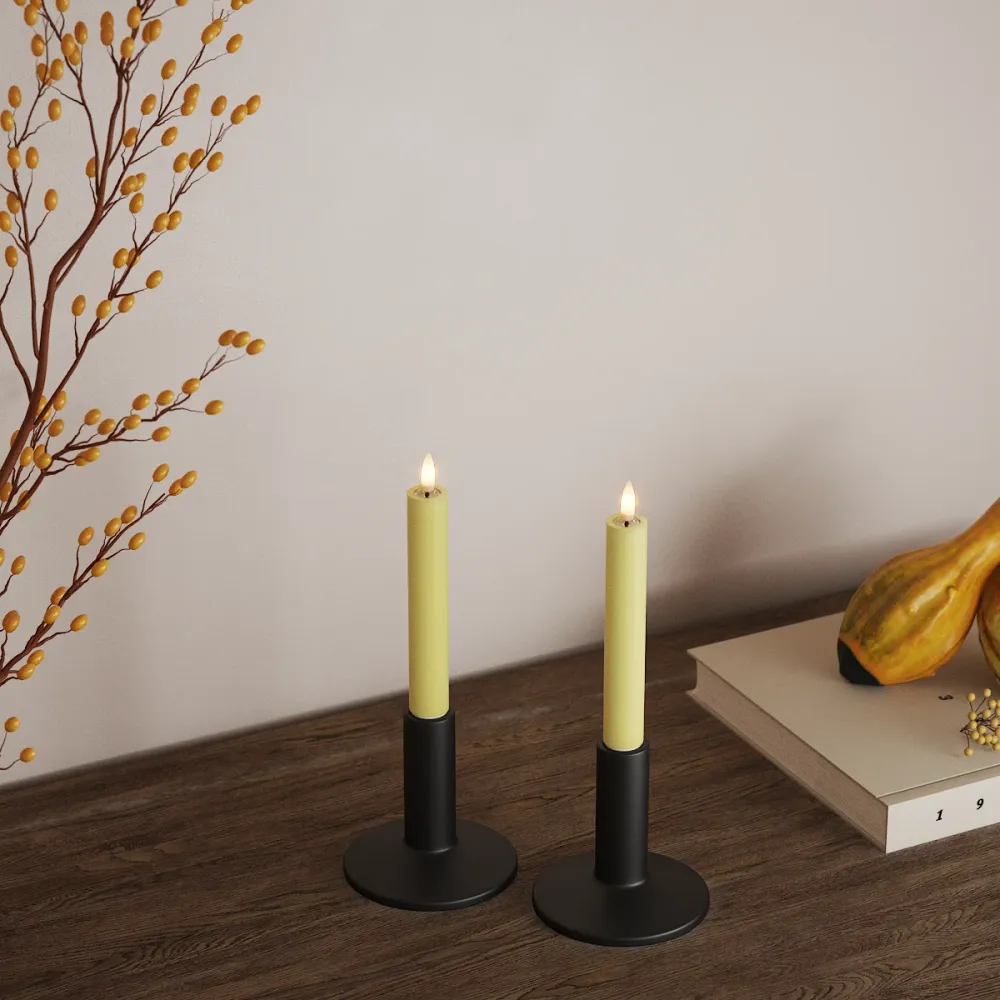 LED CROWN LIGHT 2 бр, Ø 2 x 15 cm Светложълто