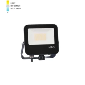 LED ПРОЖЕКТОР DANUBE 30W 3CCT IP66 ЧЕРЕН
