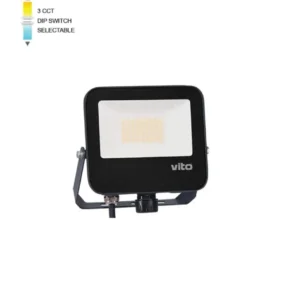 LED ПРОЖЕКТОР DANUBE 30W 3CCT IP66 БЯЛ