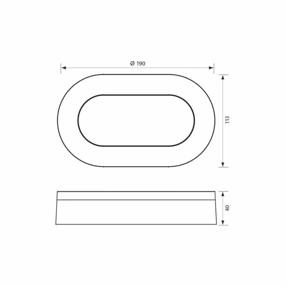 LED ОСВЕТИТЕЛНИ ТЕЛА DOLCE/O 11W БЯЛ