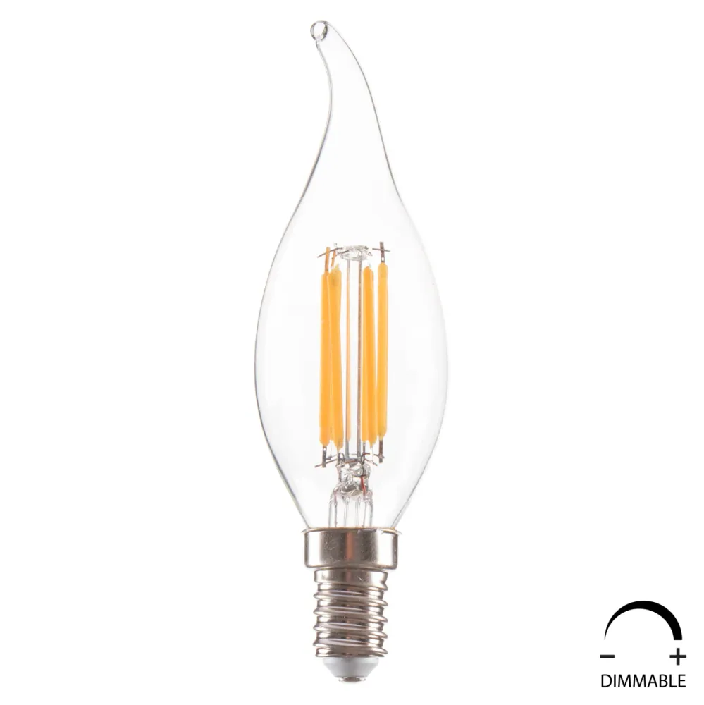 Led крушка 6W E14 3000K прозрачна