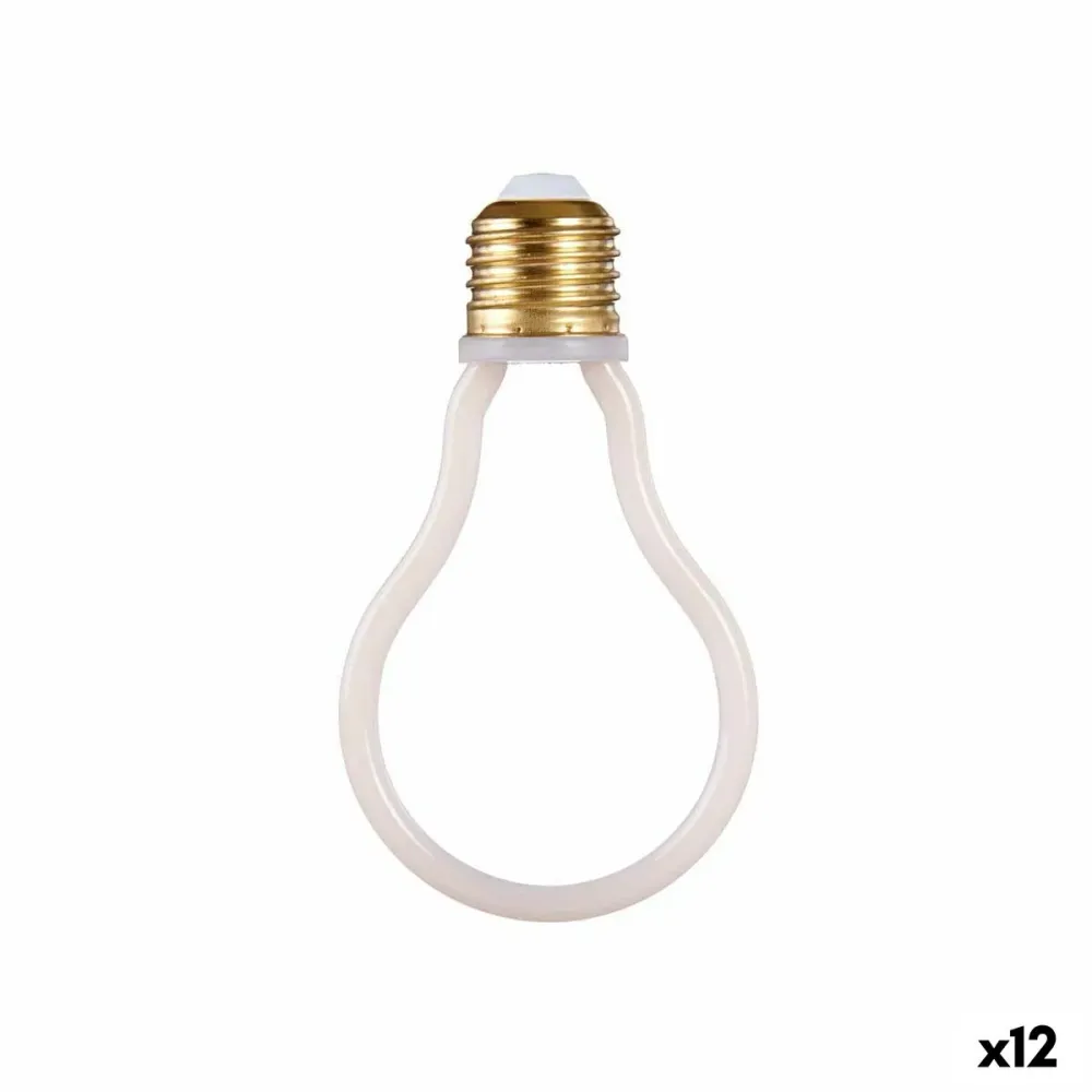 LED крушка Бял 4 W E27 9,5 x 13,5 x 3 cm (2700 K) (12 броя)