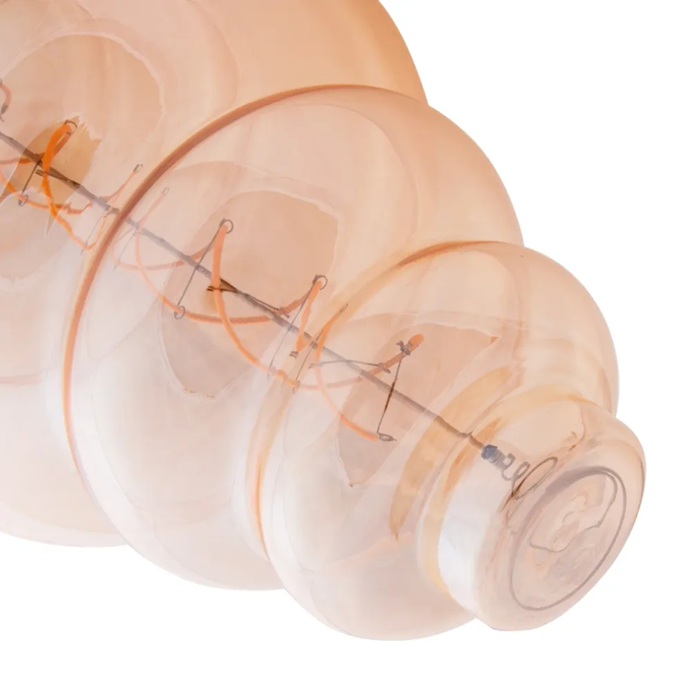 Led лампа 8W E27 3000K златист цвят 4056