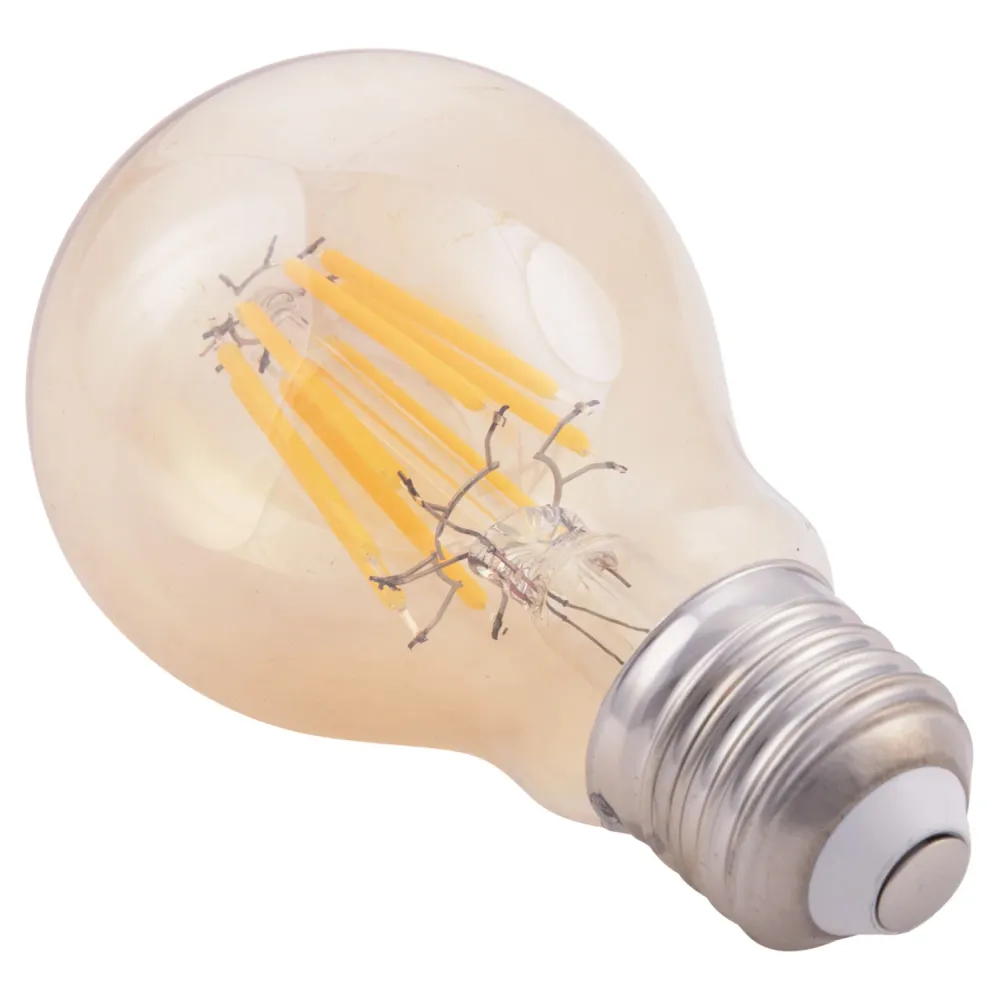 Led крушка златист цвят 8W E27 3000K златист цвят