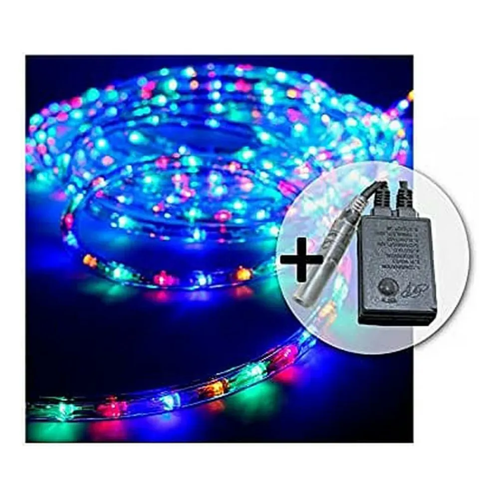 Маркуч LED EDM 71490 Flexiled Многоцветен Прозрачен 12 m