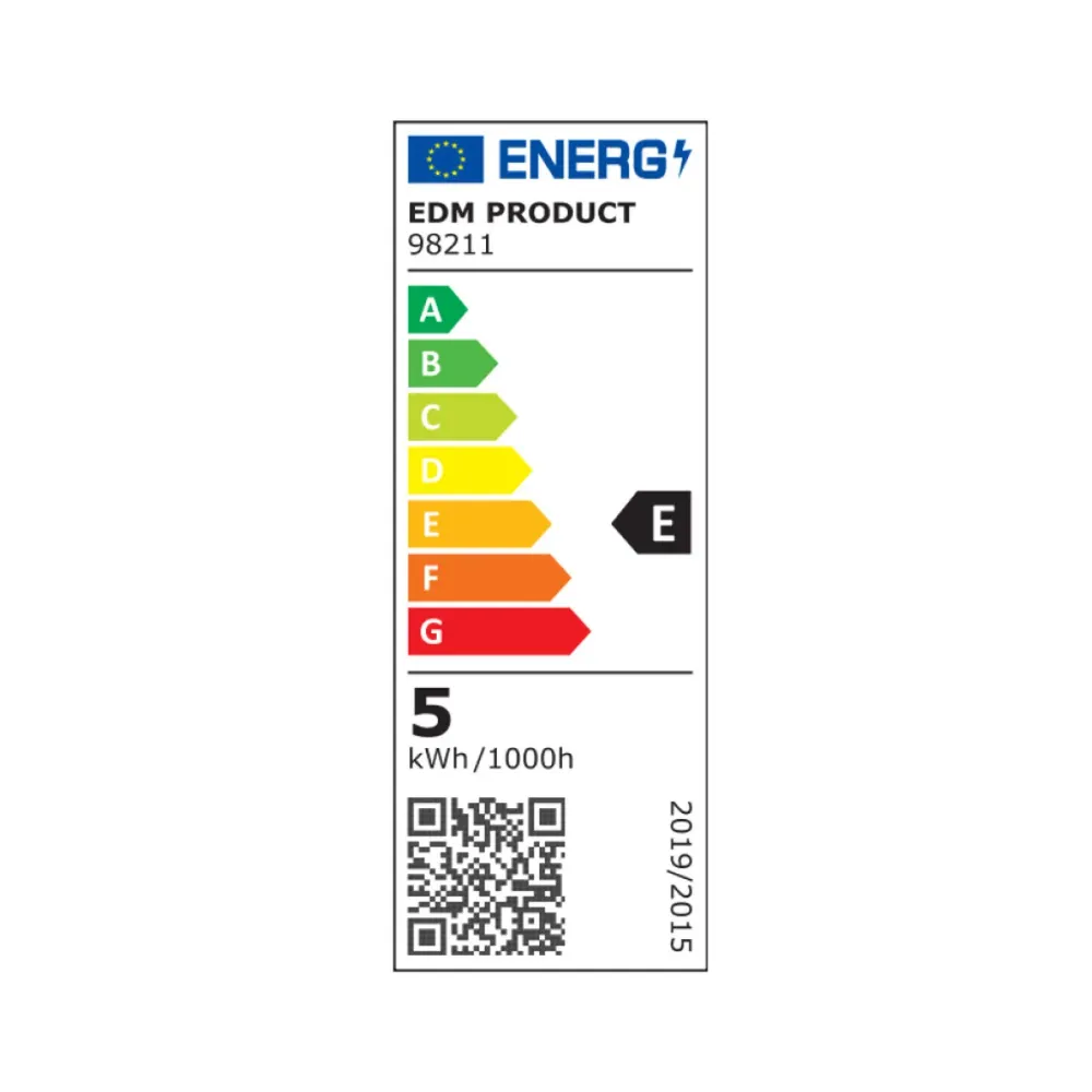 LED крушка EDM 98211 E 5 W 46 W G9 575 Lm Ø 1,43 x 6,45 cm (4000 K)