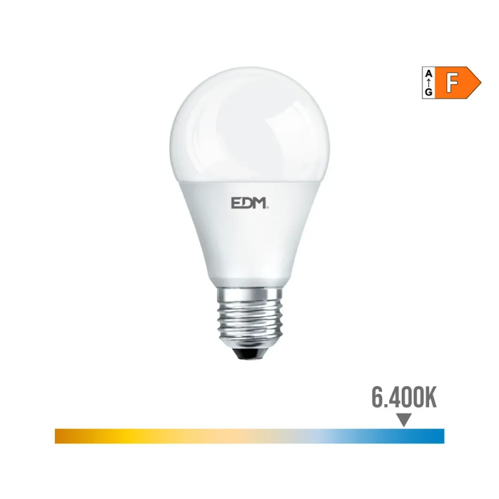 LED крушка EDM 98706 F 100 W 15 W E27 1521 Lm Ø 6 x 11,5 cm (6400 K)