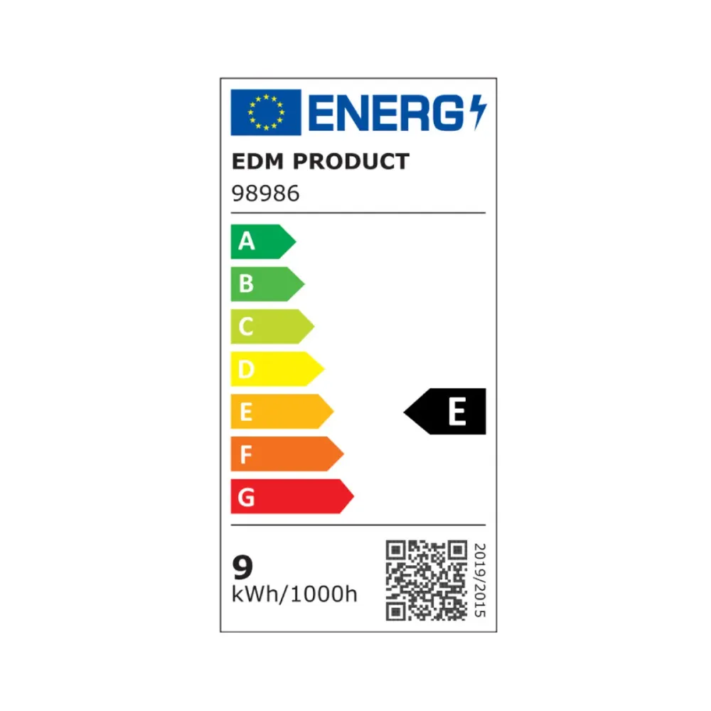 LED крушка EDM 98986 E 9 W 80 W R7s 1100 Lm 1150 Lm Ø 1,5 x 11,8 cm Линеен (3200 K)