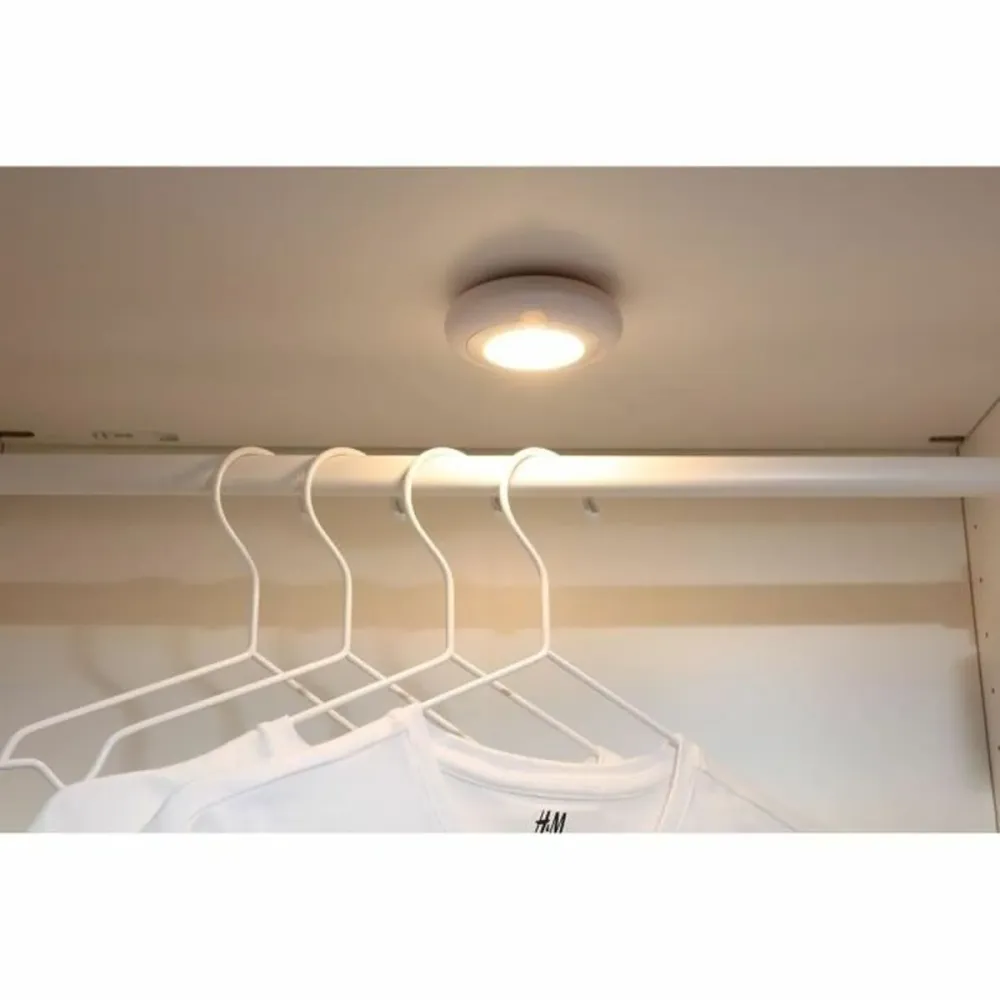 LED Лампа със Сензор за Движение GAO Бял 80 Lm 2 броя
