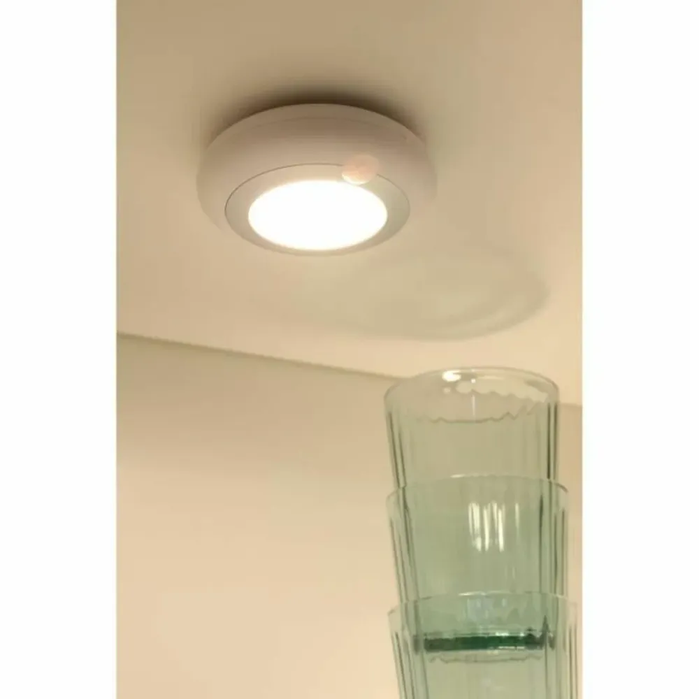 LED Лампа със Сензор за Движение GAO Бял 80 Lm 2 броя