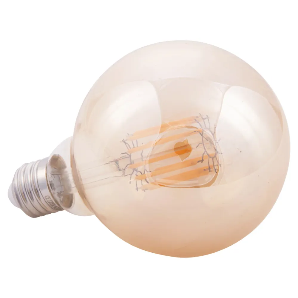 LED крушка GLOBO 12W E27 3000K златист цвят