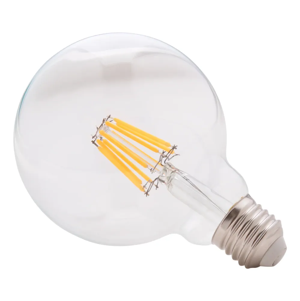 LED крушка GLOBO 8W E27 3000K прозрачна димируема