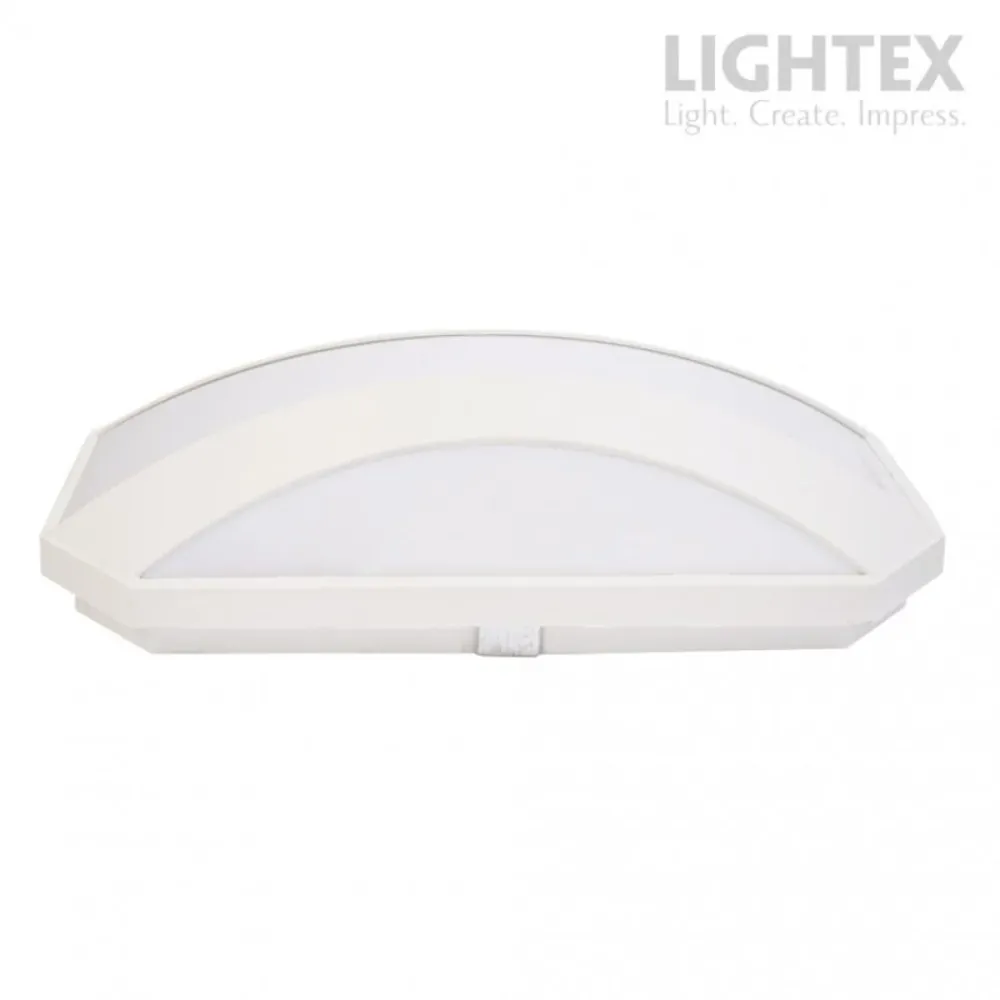 LED АПЛИК GOBI 20W IP54 БЯЛ LIGHTEX