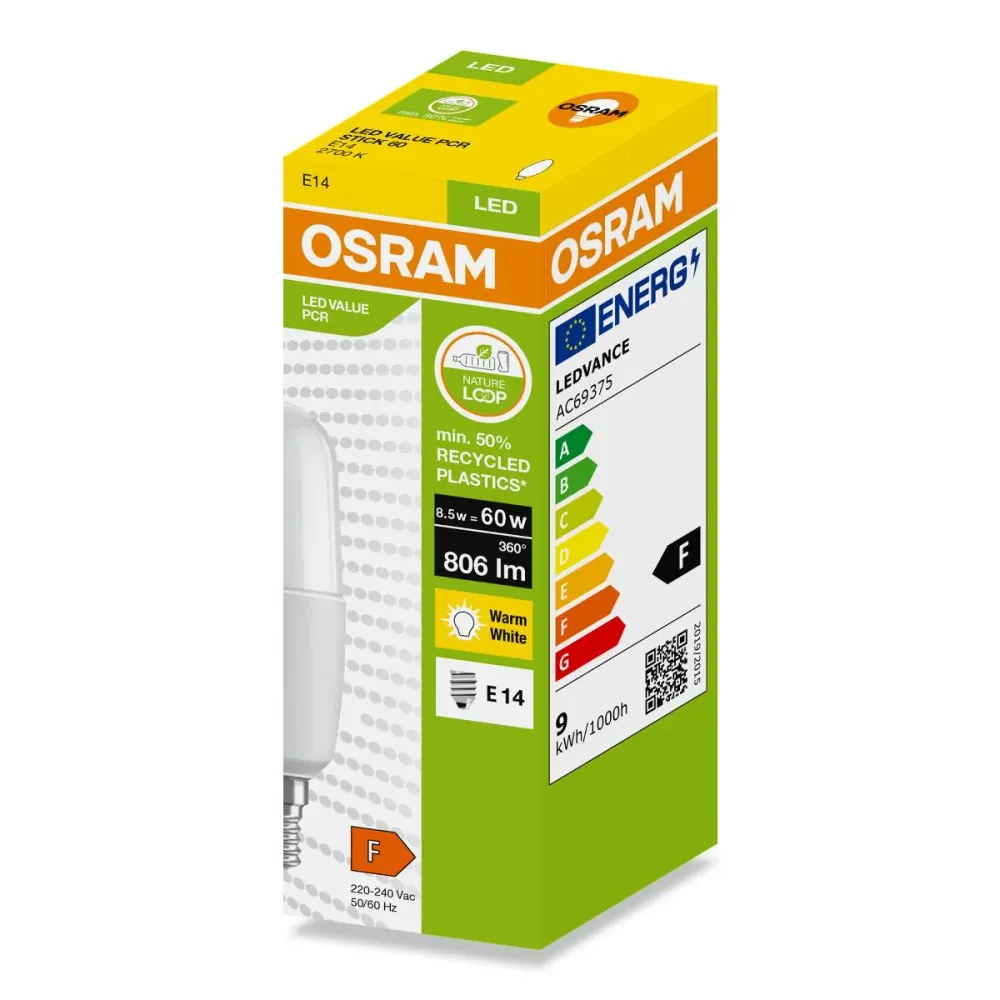 LED ЛАМПА GO GREEN STCK60 2700K Е14