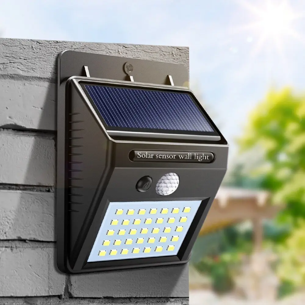 СОЛАРНА LED лампа IP65 водоустойчива 4W