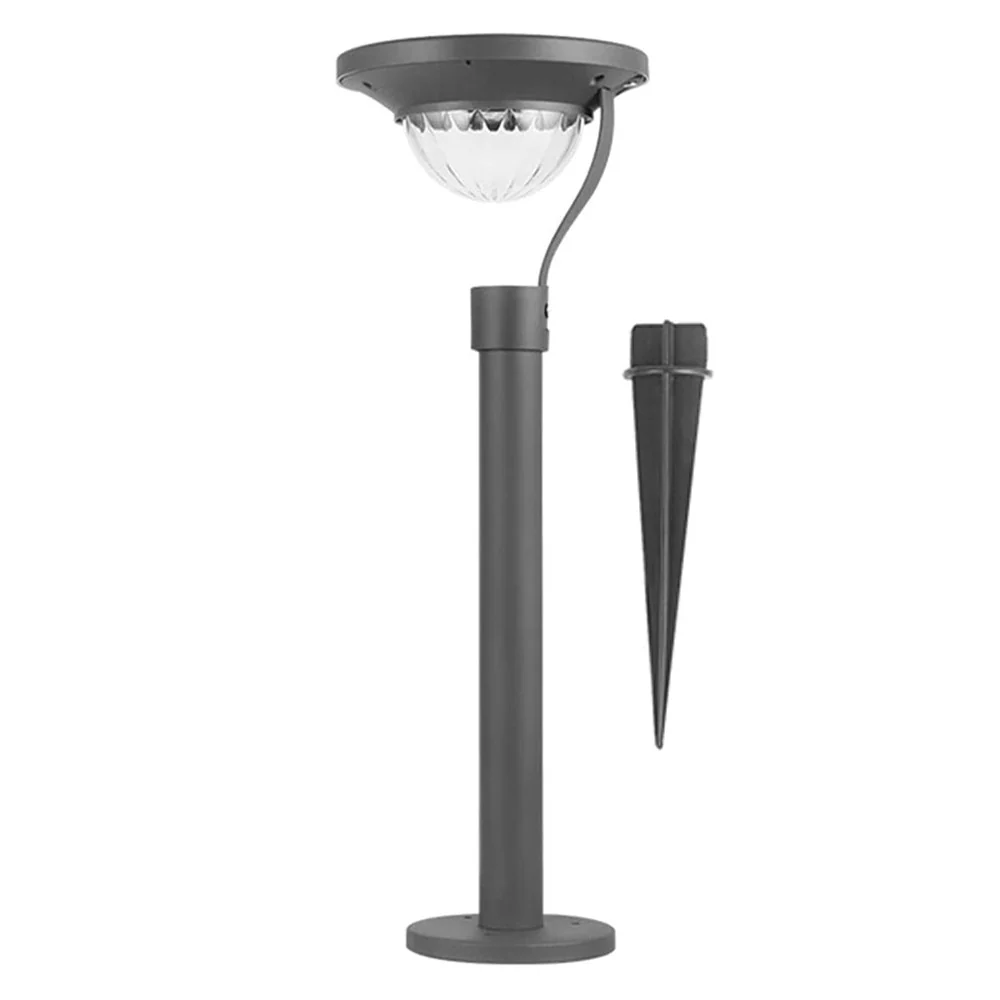 Соларна LED лампа с 2 режима на фиксиране, IP65, ABS материал, батерия 4.5 V, 200 Mah, 450 лумена, 42.5 X 15 см, топло бял...