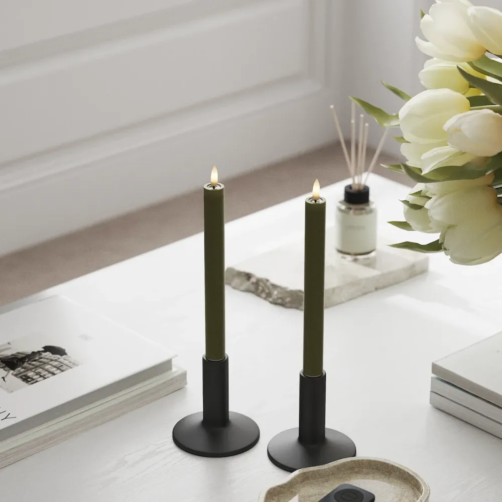 LED KRONE LIGHT 2 бр, Ø 2 x 24 cm Маслиненозелено