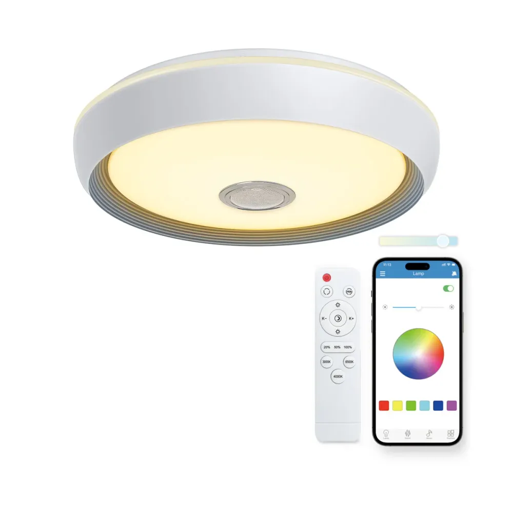 LED Таванна Светлина KSIX Glory F 58,3 w 6200 Lm (3000k - 6500k)
