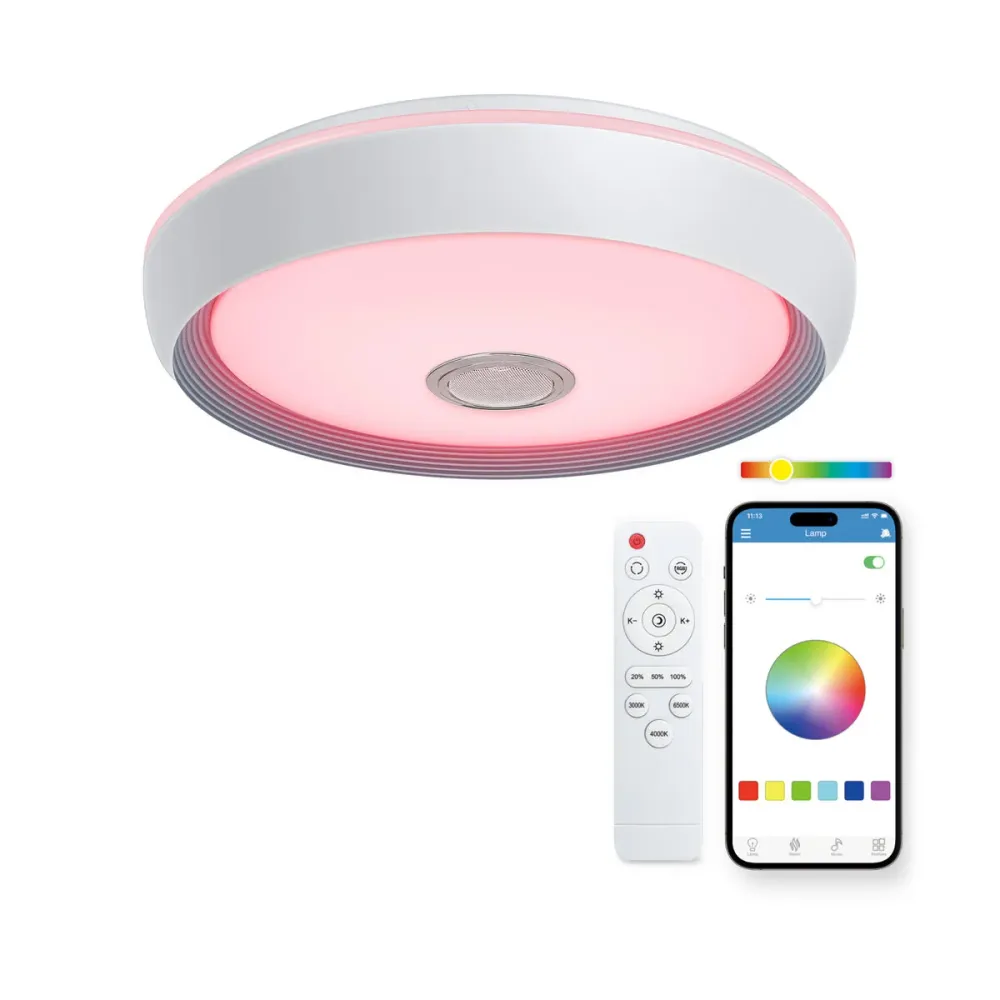 LED Таванна Светлина KSIX Glory F 58,3 w 6200 Lm (3000k - 6500k)