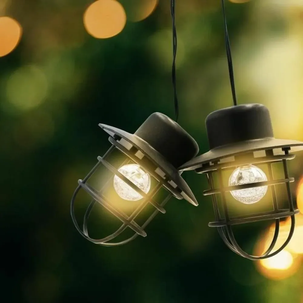 Гирлянда от LED Светлини Lumisky Detroit Бял Черен Цветен