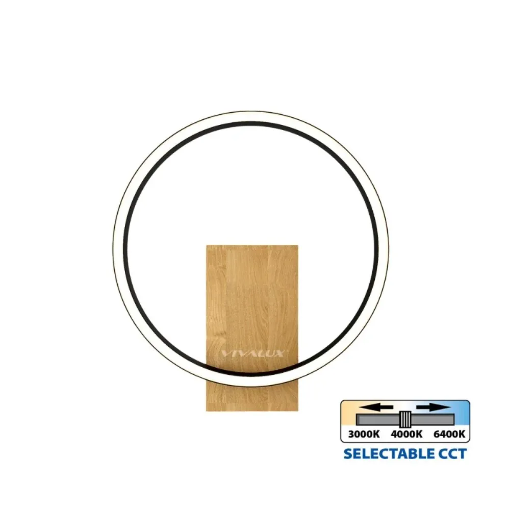 LED АПЛИК MATTEO 12W 3000-6400K ЧЕРНО