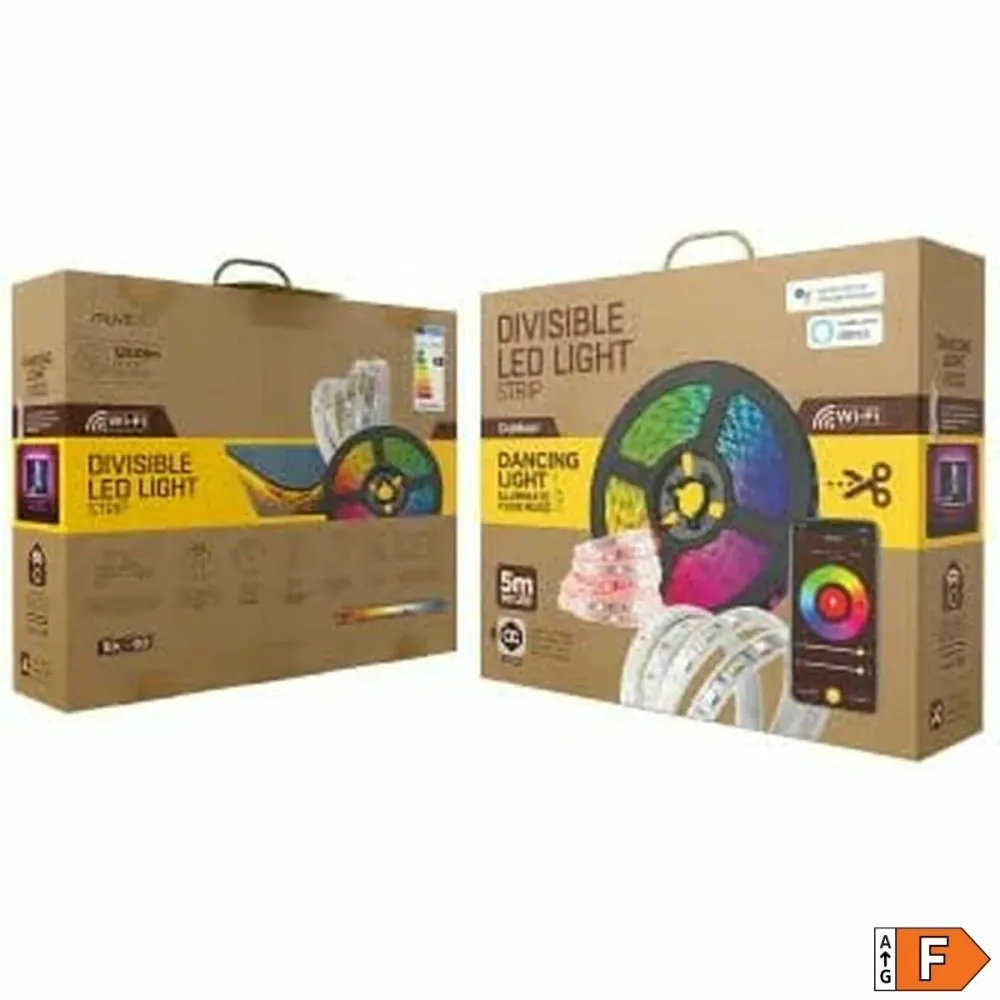 LED ленти Muvit iO Бял Многоцветен F 5 m