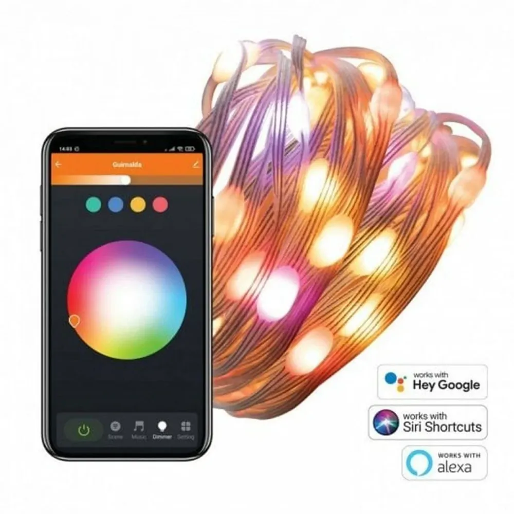Гирлянда от LED Светлини Muvit iO 5 m